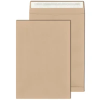 Faltentaschen DIN B4 130 g/m² Haftklebend mit 4cm Falte