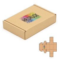 240x170x50 mm einwellige Faltschachtel mit Digitaldruck