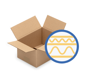 Faltkartons 2-wellig