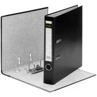 Ordner A4 5 cm PP Kunststoff schwarz Aktenordner Briefordner