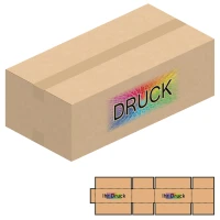 594x294x188 mm einwellige Kartons mit Digitaldruck