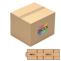 400x350x300 mm einwellige Kartons mit Digitaldruck