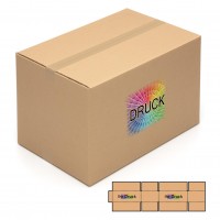 600x400x400 mm zweiwellige Kartons (Außenmaß) mit Digitaldruck