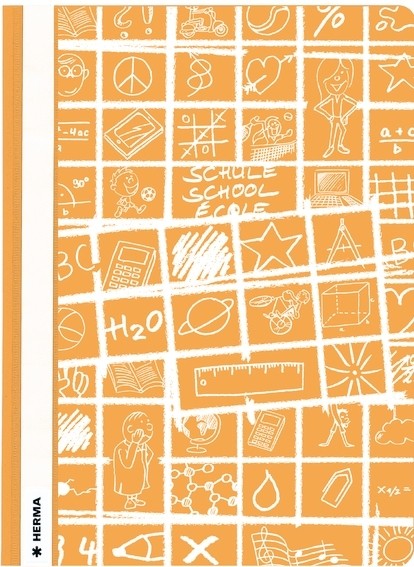 HERMA 19365 10x Schnellhefter A4 SCHOOLYDOO orange