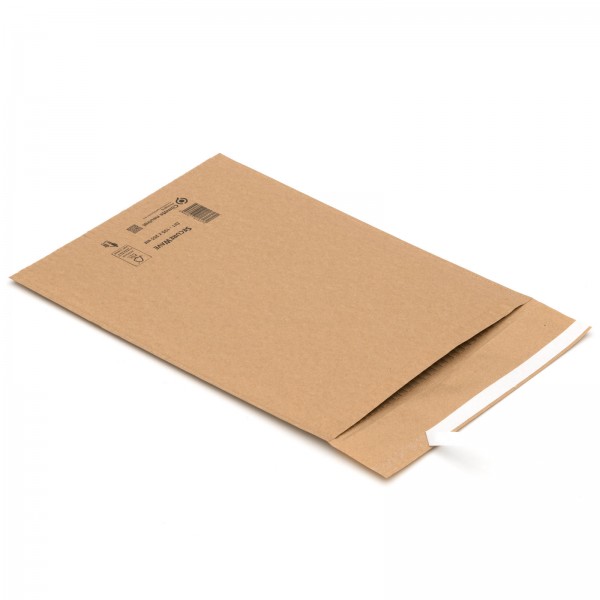 Papierpolstertaschen Versandtaschen Papierpolsterung D A5 180 x 260 mm braun
