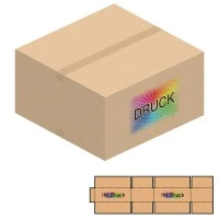 644x629x338 mm einwellige Kartons mit Digitaldruck
