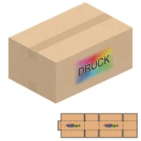 450x300x200 mm einwellige Kartons A3+ mit Digitaldruck