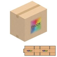694x494x588 mm einwellige Kartons mit Digitaldruck