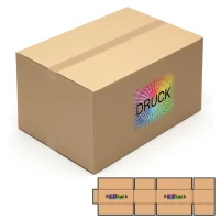 Faltkarton 650 x 450 x 350 mm (2-wellig) mit Digitaldruck