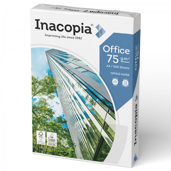 500 Blatt Kopierpapier Inacopia Office 75 Premium