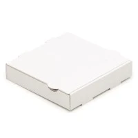220x220x40 mm Pizzakarton Francia unbedruckt, weiß