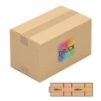 360x200x200 mm einwellige Kartons mit Digitaldruck