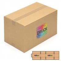 500x300x300 mm einwellige Kartons mit Digitaldruck