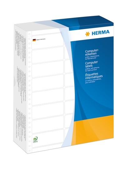 HERMA 8269 Computeretiketten 210,82x150,0 mm 1-bahnig weiß perfo