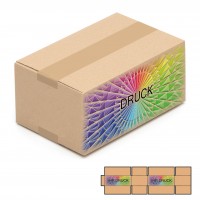 260x170x120 mm einwellige Kartons mit Digitaldruck