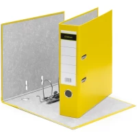 Ordner A4 8 cm PP Kunststoff Gelb Aktenordner Briefordner