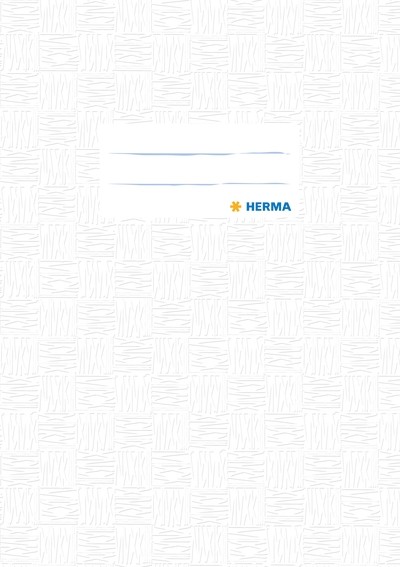 HERMA 7420 2500x Heftschoner PP A5 gedeckt/weiß