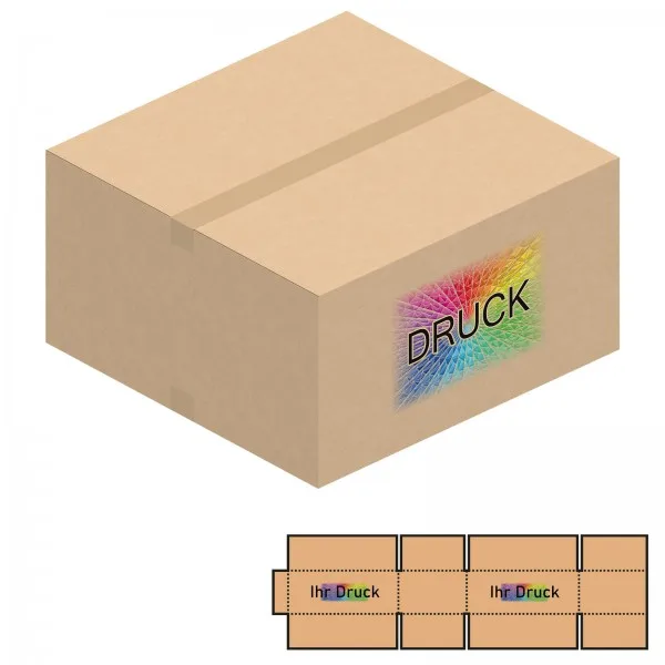 644x629x338 mm einwellige Kartons mit Digitaldruck