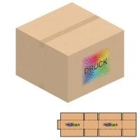 550x550x300-385 mm zweiwellige Kartons mit Digitaldruck