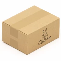 Faltkartons Maxibriefkartons mit Ostermotiv "Frohe Ostern"