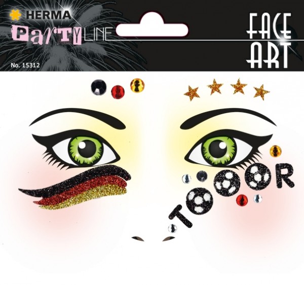 HERMA 15312 5x Face Art Sticker Deutschland