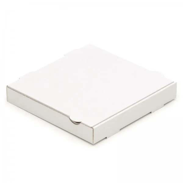 260x260x40 mm Pizzakarton Francia unbedruckt, weiß
