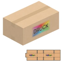 490x290x180 mm zweiwellige Kartons mit Digitaldruck
