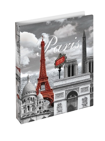 HERMA 19134 3x Ringbuch A4 Paris