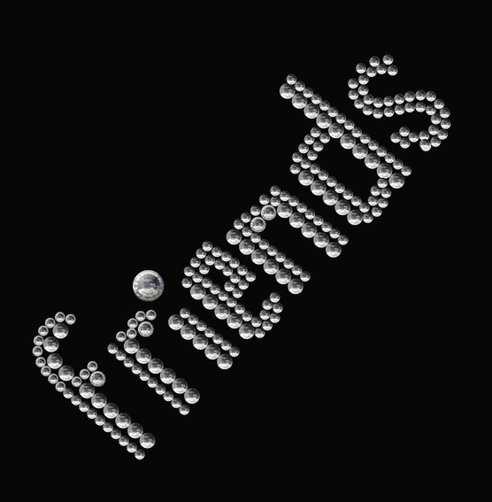 HERMA 15380 3x Crystal Sticker Friends