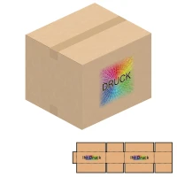 420x370x270-330 mm zweiwellige Kartons mit Digitaldruck