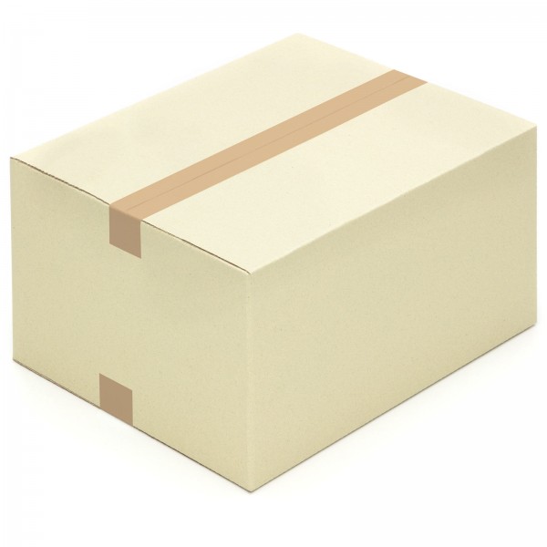 Graspapier-Karton Faltkarton 450 x 350 x 250 mm aus Graspapier