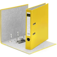 Ordner A4 5 cm PP Kunststoff Gelb Aktenordner Briefordner