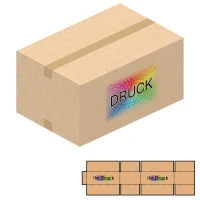 600x400x300 mm einwellige Kartons mit Digitaldruck