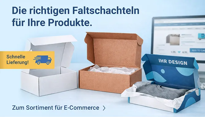 Die richtigen Faltschachteln für Ihre Produkte