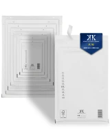 100x F6 Luftpolstertaschen 240x350 mm A4+ weiß
