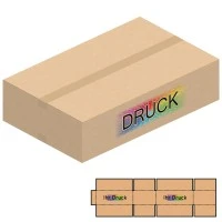 800x500x200 mm einwellige Kartons mit Digitaldruck