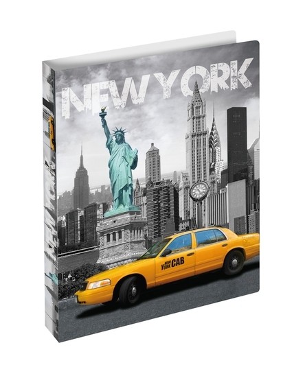 HERMA 19132 3x Ringbuch A4 New York