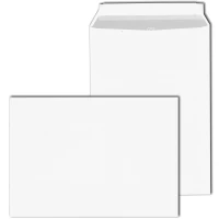 Briefumschläge DIN C5 90 g/m² Haftklebend Weiß