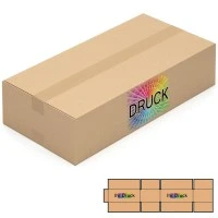 600x300x150 mm einwellige Kartons (Außenmaß) mit Digitaldruck