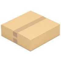 350x350x100 mm einwellige Kartons