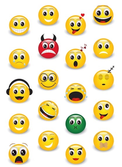 HERMA 3162 10x Sticker MAGIC Emojis, Stone