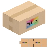 342x232x134 mm zweiwellige Kartons mit Digitaldruck