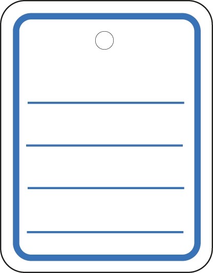 HERMA 6805 Stückwarenanhänger 35x45 mm gelocht ohne Faden 1000 S