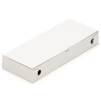 Pizzakarton 400 x 160 x 60 mm "Calzone" Blanko Weiß