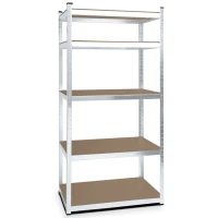 Lagerregal 170 x 80 x 30 cm Steckregal 350 kg verzinkt