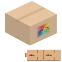 500x500x300 mm zweiwellige Kartons mit Digitaldruck