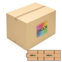 676x476x463 mm zweiwellige Kartons mit Digitaldruck