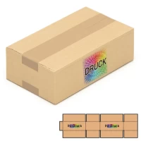 Faltkarton 240 x 140 x 75 mm mit Digitaldruck