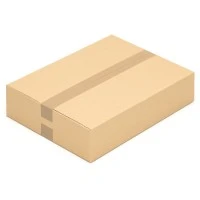 450x350x100 mm einwellige Kartons