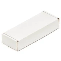 145x52x27 mm einwellige Faltschachtel, weiß